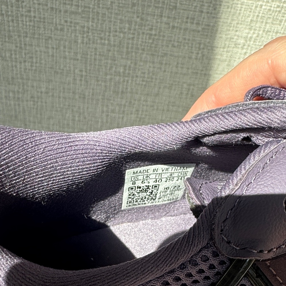 adidas Women's Purple Chunky Sneakers - Picture 6 of 6